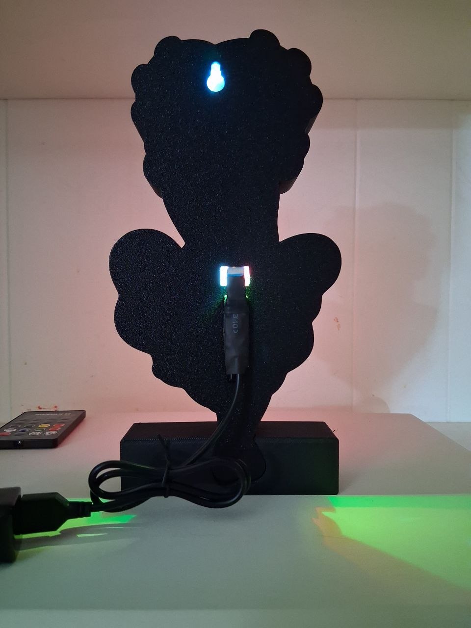 BettyBoop LED light box – custom 3D printed – Lit Layer Creations